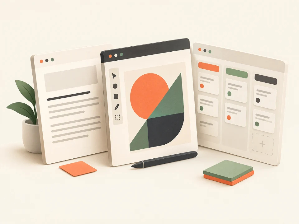 A digital toolkit for writing, designing and organizing